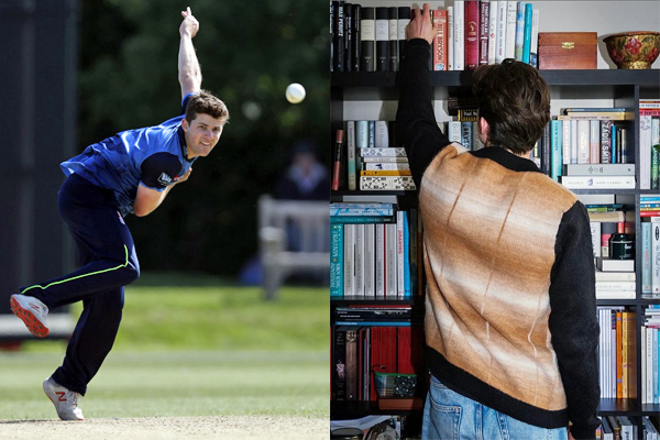 Marcus Oriordan bowling book shelves kent cricket world book day review